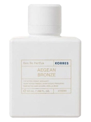 Korres Aegean Bronze fragrance bottle