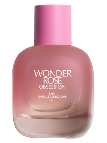 Zara Wonder Rose Obsession fragrance bottle