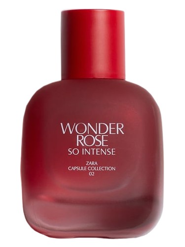 Zara Wonder Rose So Intense fragrance bottle