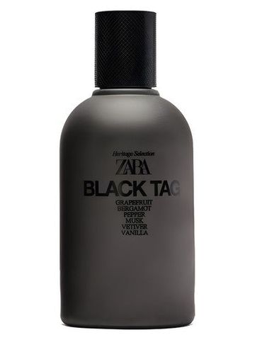 Zara Black Tag 2022 fragrance bottle