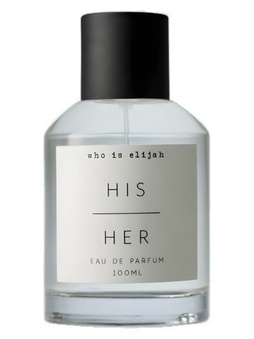 Who is Elijah His I Her fragrance bottle