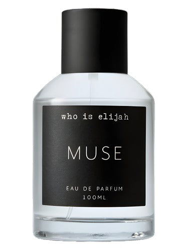 Who is Elijah Muse fragrance bottle