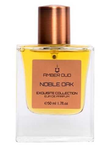 Amber Oud Noble oak fragrance bottle