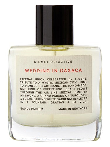 Kismet Olfactive Wedding in Oaxaca fragrance bottle