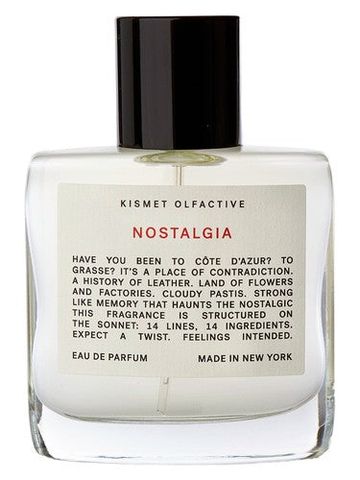 Kismet Olfactive Nostalgia fragrance bottle