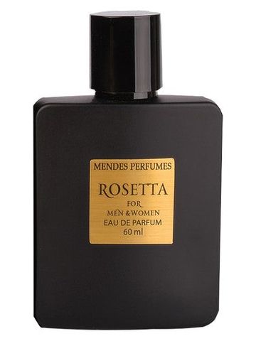 Mendes Perfumes Rosetta fragrance bottle