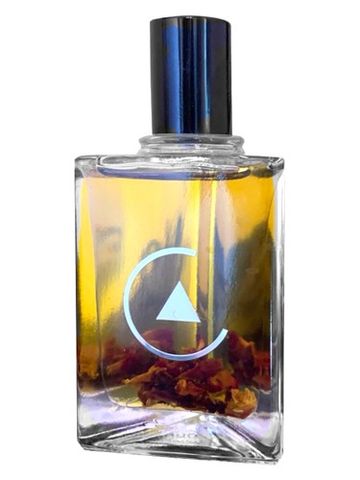 La Curie Rose + Patchouli Oil fragrance bottle