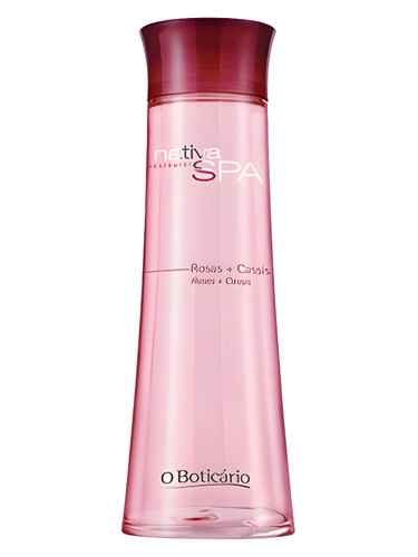 O Boticario Nativa SPA Rose + Cassis fragrance bottle