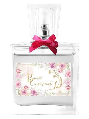 The BU - Beautiful Unapologetically BU Lite fragrance bottle