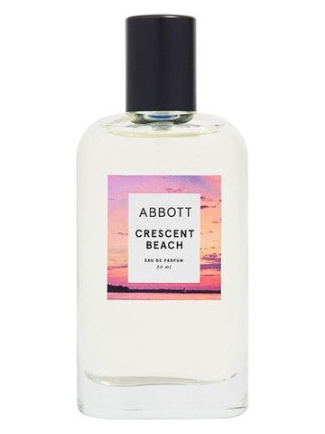 Abbott New York City Crescent Beach fragrance bottle