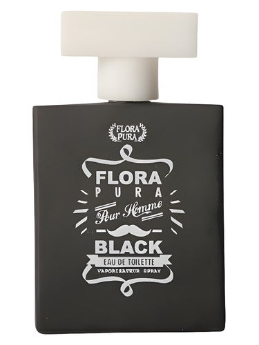 Flora Pura Black Pour Homme fragrance bottle