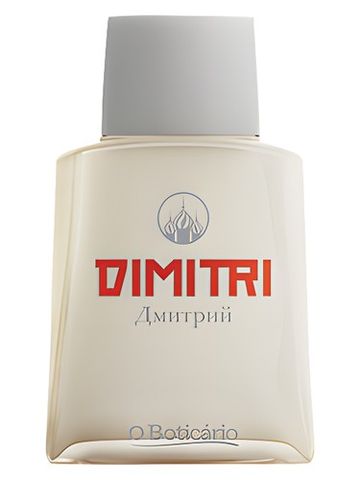 O Boticario Dimitri fragrance bottle