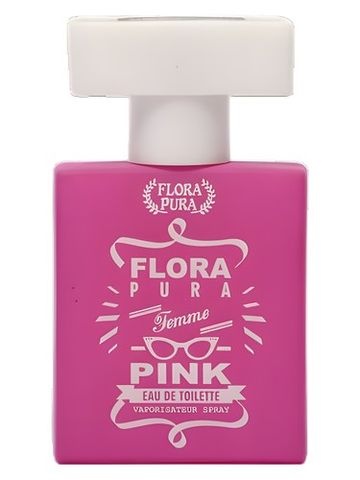 Flora Pura Pink fragrance bottle