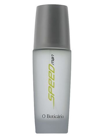 O Boticario Speed Man fragrance bottle