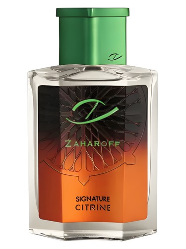 Zaharoff Signature Citrine fragrance bottle
