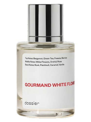 Dossier Gourmand White Flowers fragrance bottle
