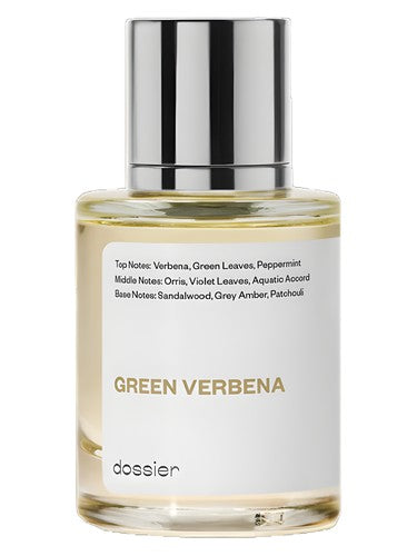 Dossier Green Verbena fragrance bottle