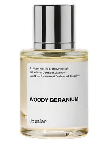 Dossier Woody Geranium fragrance bottle