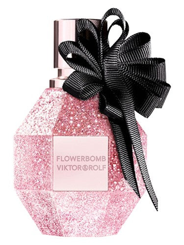 Viktor Rolf Flowerbomb Pink Sparkle fragrance bottle
