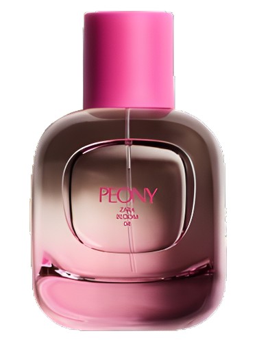 Zara Peony fragrance bottle