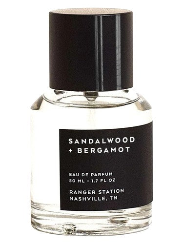 Ranger Station Sandalwood + Bergamot fragrance bottle
