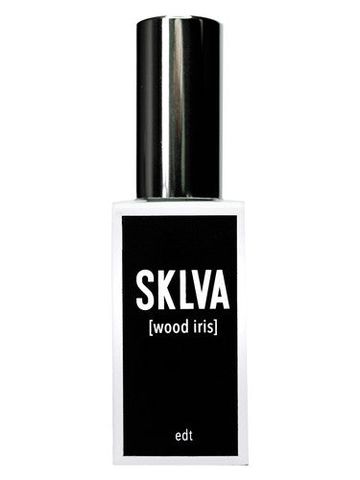 SKLVA [wood iris] fragrance bottle