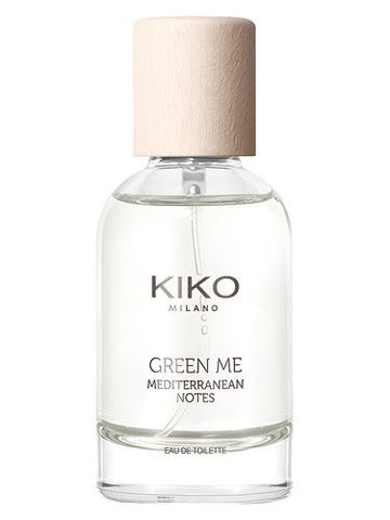 Kiko Milano Green Me Mediterranean Notes fragrance bottle