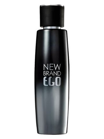 New Brand Parfums Ego Silver fragrance bottle