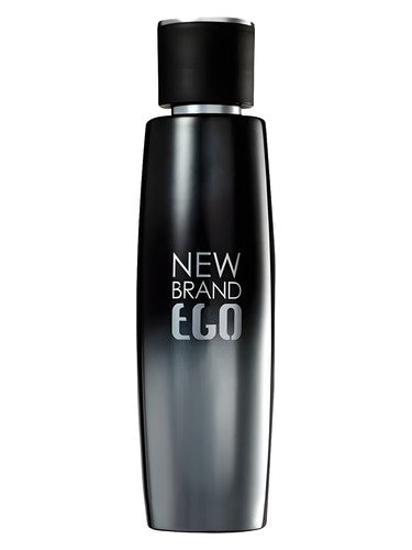 New Brand Parfums Ego Silver fragrance bottle