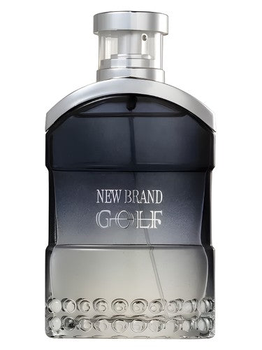 New Brand Parfums Golf Black fragrance bottle