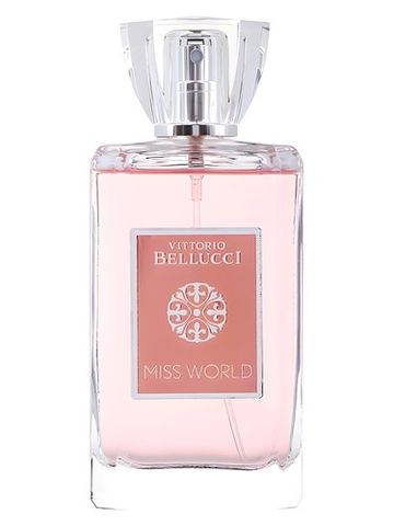 Vittorio Bellucci Miss World fragrance bottle
