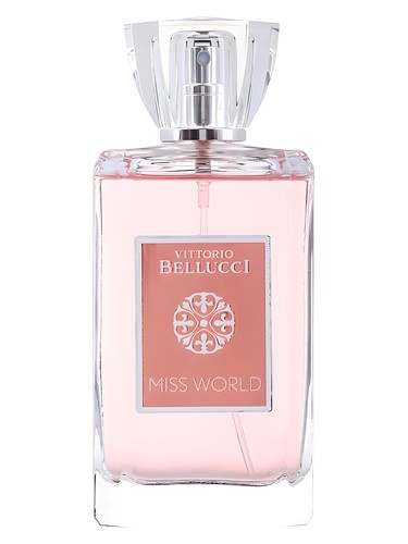 Vittorio Bellucci Miss World fragrance bottle