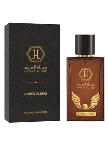 Hayaat Al Oud Amber Zuberi fragrance bottle