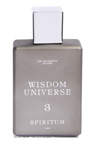 Spiritum 3 Wisdom Universe fragrance bottle