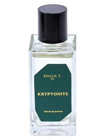 Khalil T. Kryptonite fragrance bottle