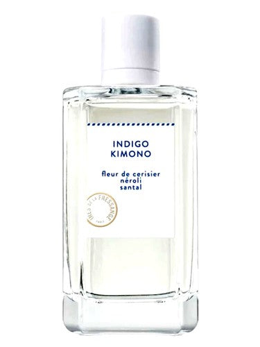 Ines de la Fressange Indigo Kimono