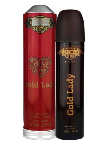 Cuba Paris Cuba Gold Lady fragrance bottle