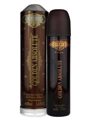 Cuba Paris Golden Absolute fragrance bottle