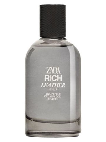 Zara Rich Leather Nº1555 fragrance bottle