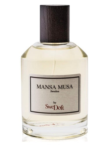 SweDoft Mansa Musa fragrance bottle