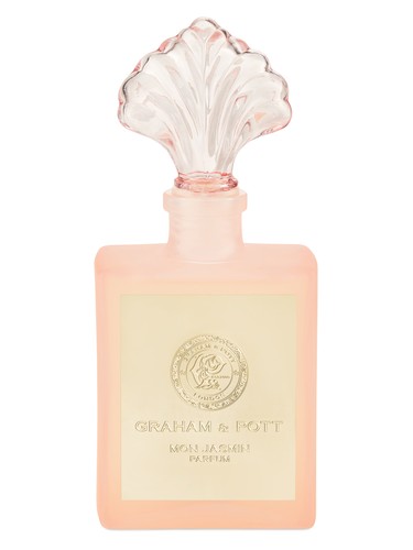 GRAHAM POTT Mon Jasmin Parfum Platinum Jubilee Edition fragrance bottle