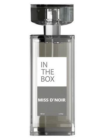In The Box Miss D'Noir fragrance bottle
