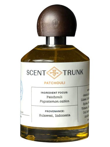 Scent Trunk Patchouli fragrance bottle