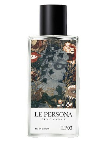 Le Persona LP03 Wooden Face fragrance bottle