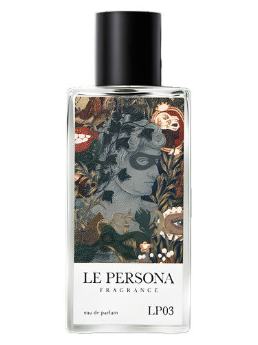 Le Persona LP03 Wooden Face fragrance bottle