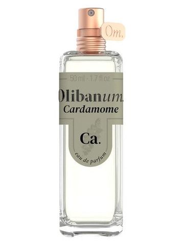 Olibanum. Cardamome fragrance bottle