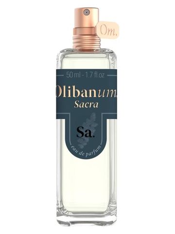 Olibanum. Sacra fragrance bottle
