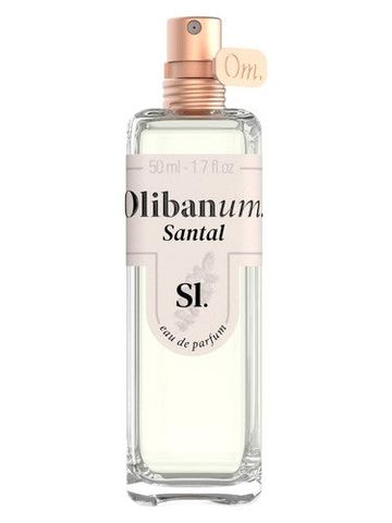 Olibanum. Santal fragrance bottle