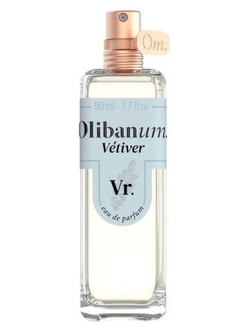 Olibanum. Vétiver fragrance bottle