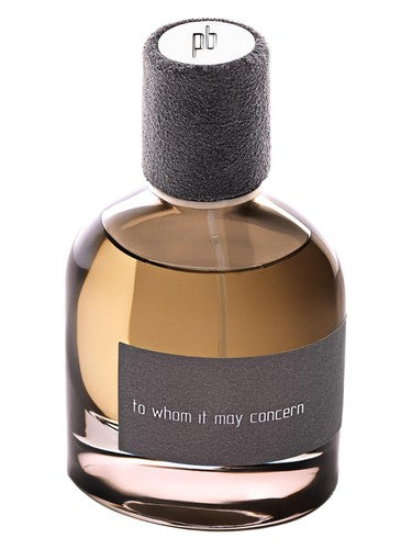 Parfum Büro I M-collections To Whom It May Concern fragrance bottle